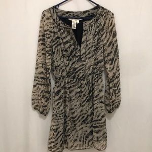 Max Studio black and beige dress
